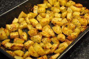 Aardappeltjes in de oven